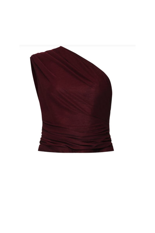 EVA TOP-PLUM Tops Wynn Hamlyn 