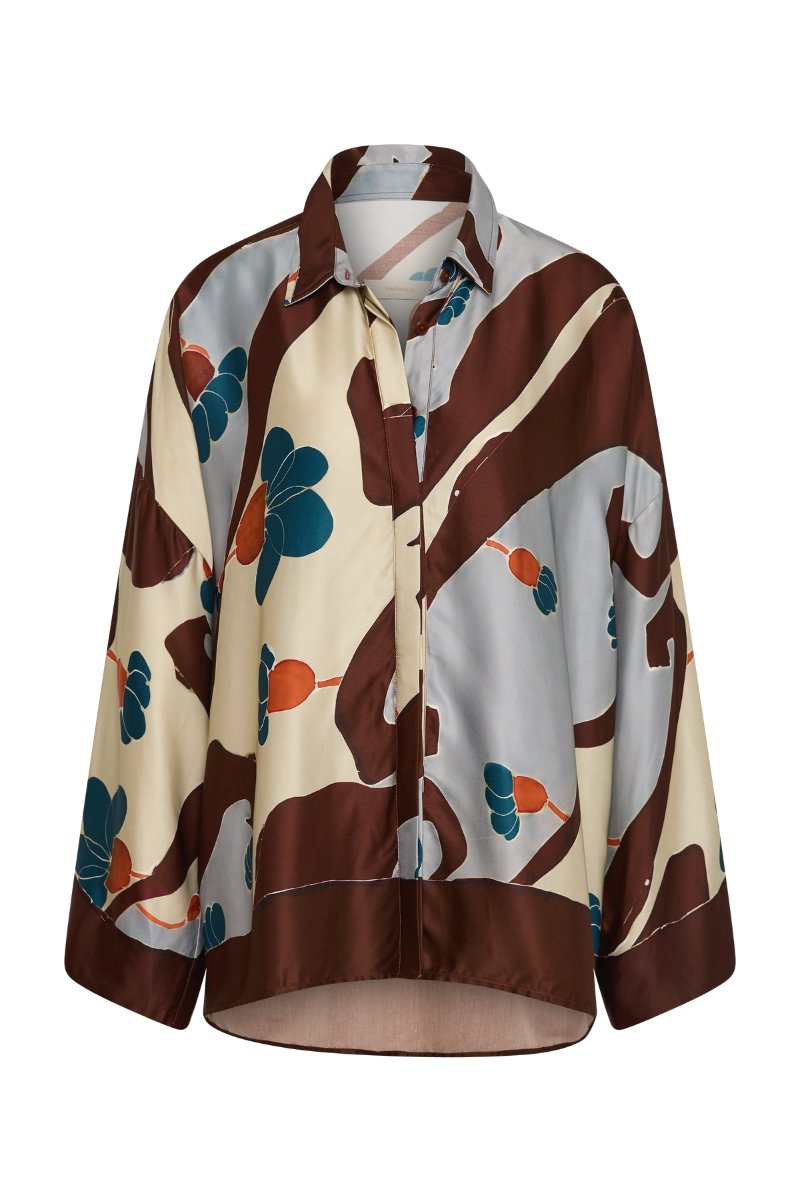 KARYS SHIRT-MANDRAKI FLORAL Tops Faithfull the Brand 