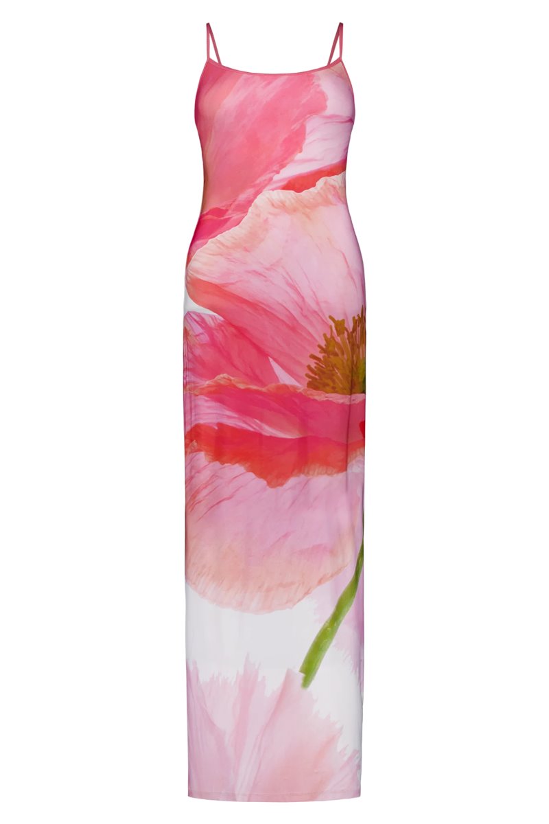 SLIP DRESS - PINK SAFARI Dress With Harper LU 