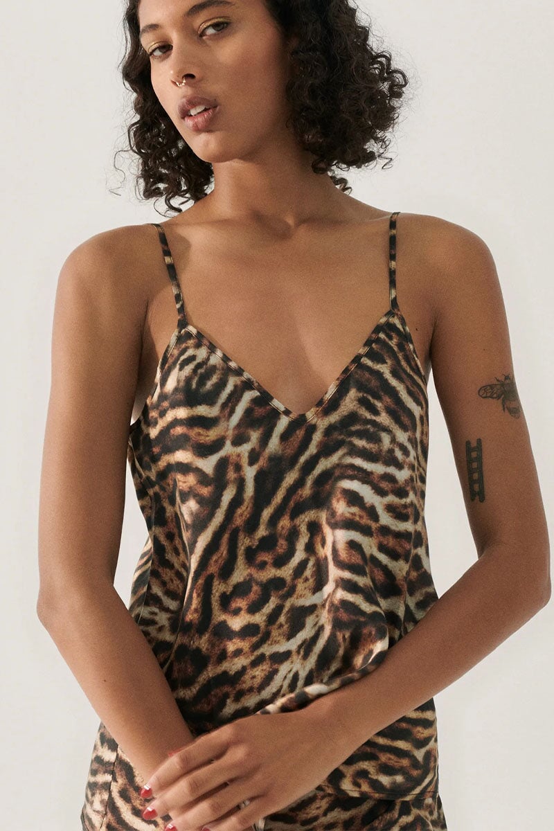 Cami deals leopard dress