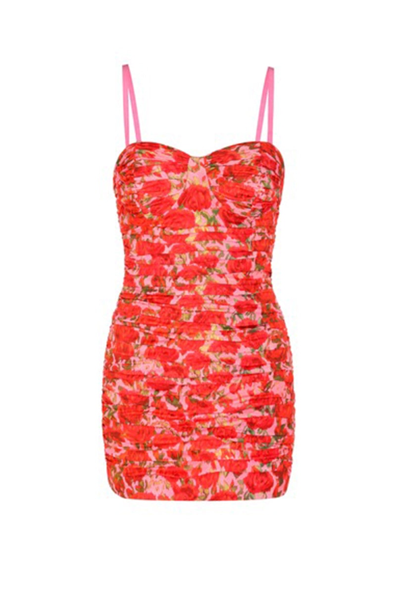 ELISE MINI DRESS-ROSE PRINT Dress Auteur XXS Rose Print 