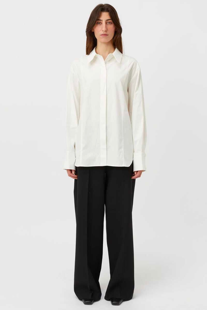 MONTGOMERY SHIRT-WHITE Shirts Camilla and Marc 6 White 