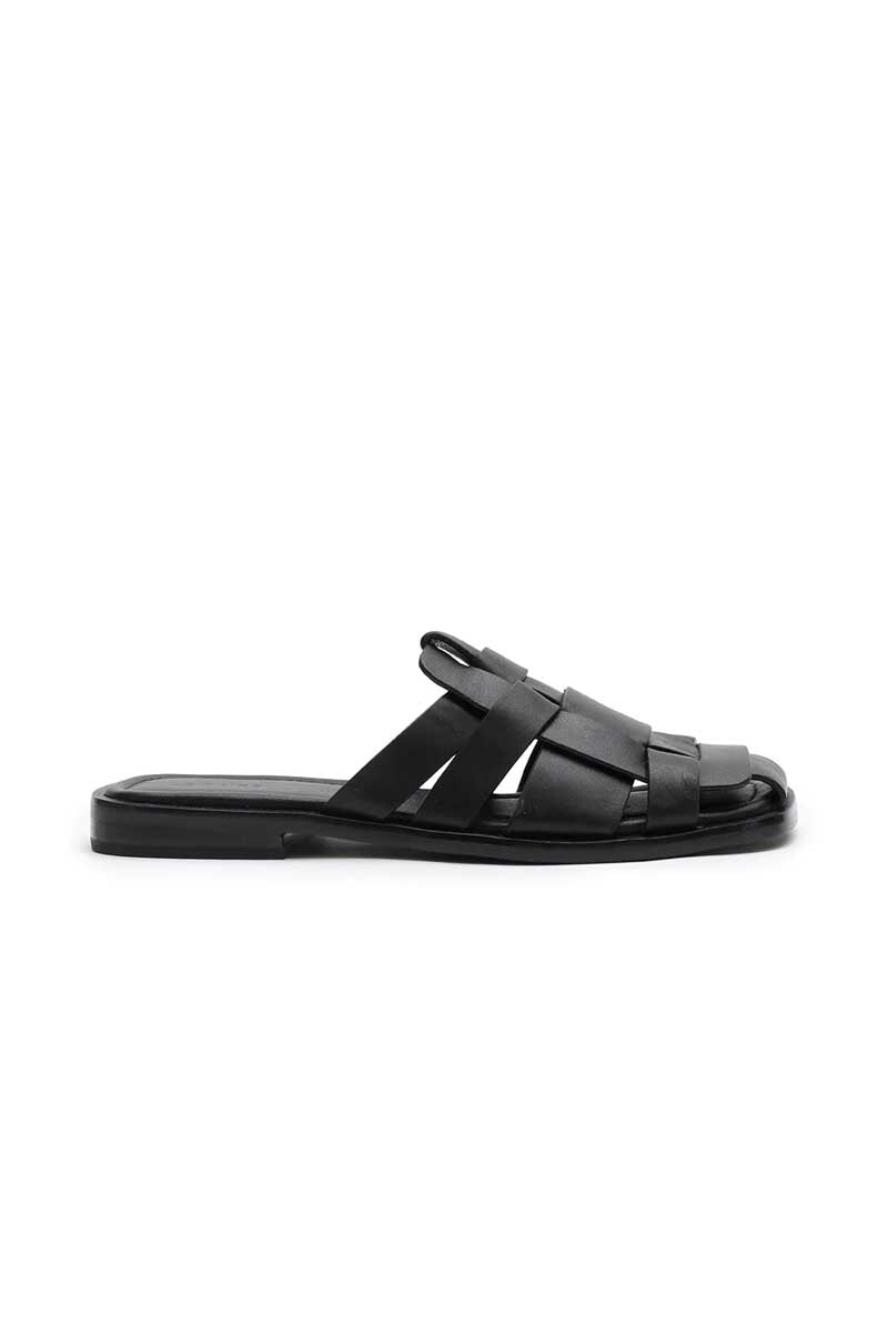 FISHERMAN MULE-BLACK Shoes LA TRIBE 