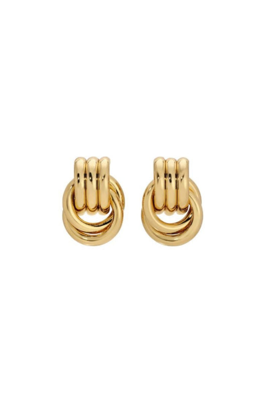 LUNA EARRINGS - GOLD Jewellery F&D 