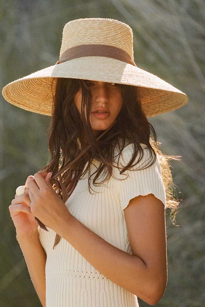 PALOMA SUN HAT-NATURAL Hats Lack of Color 