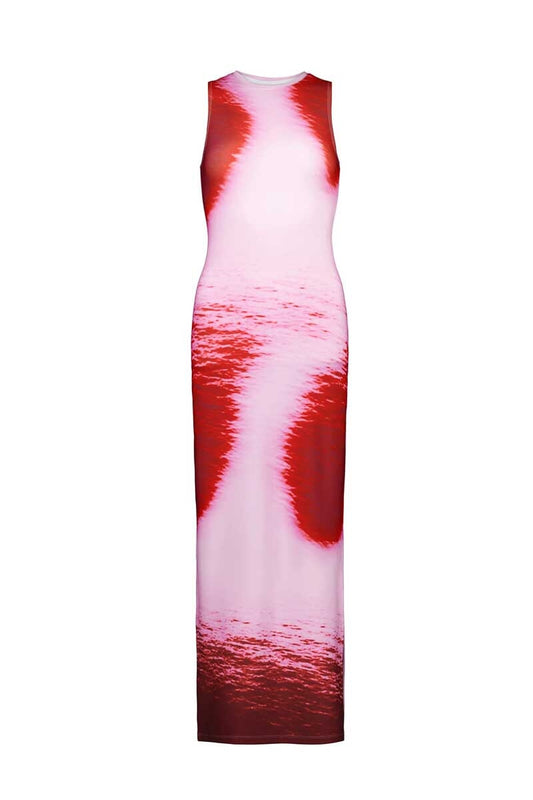 RACER DRESS-ISOLA OCEAN Dress With Harper LU XS Isola Ocean 