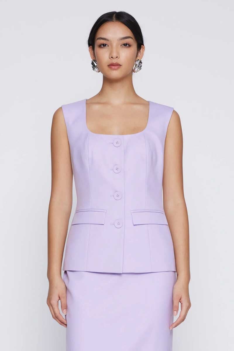 ANTONELLA TOP-LILAC Tops Anna Quan 