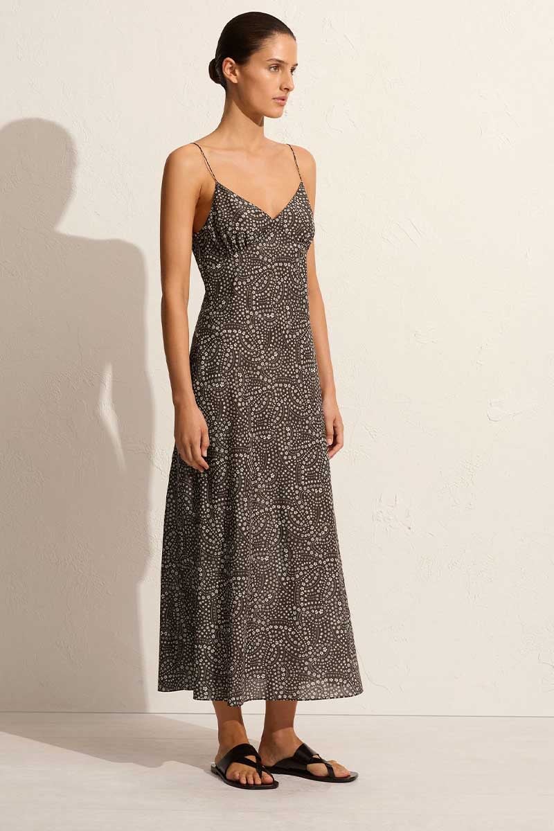 LOW BACK SLIP DRESS-JASMINE COCOA Dress Matteau 