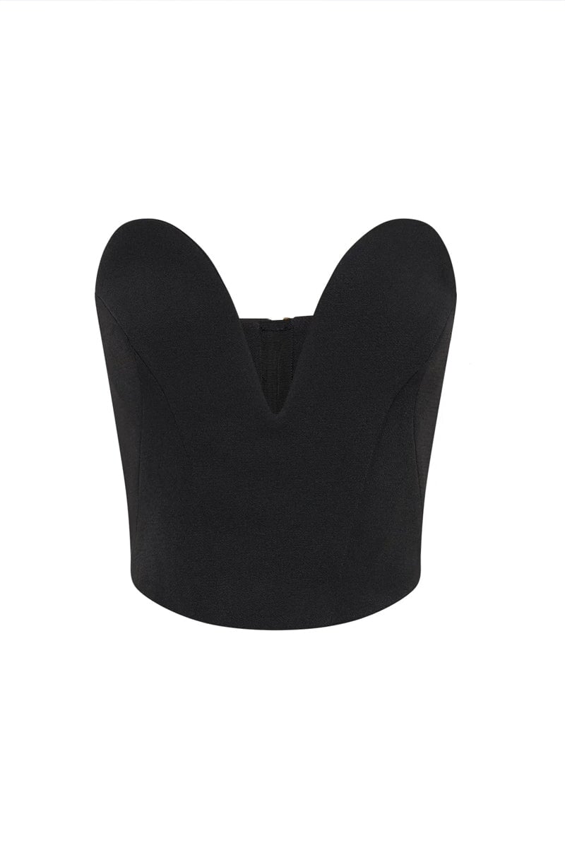 SEVAN BODICE-BLACK Tops Camilla and Marc 6 Black 