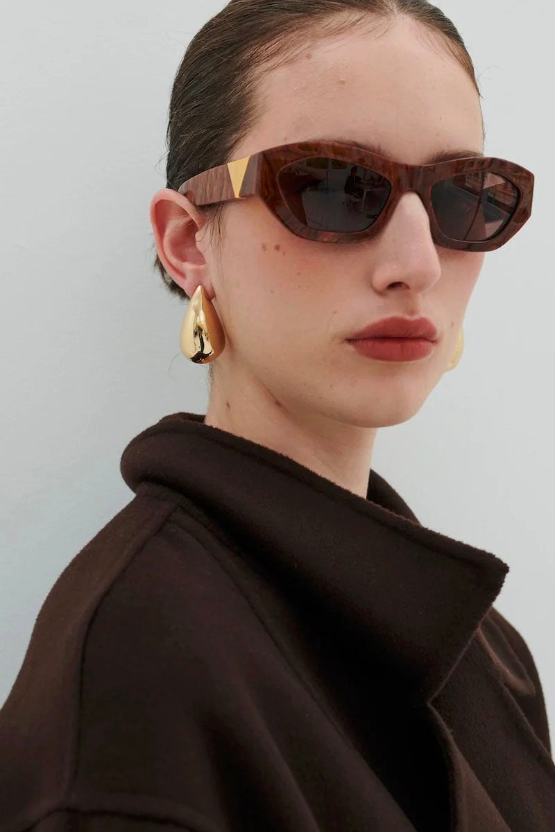 TRAFFIC STOPPER EARRING-GOLD Jewellery Anna Rossi Jewellery 