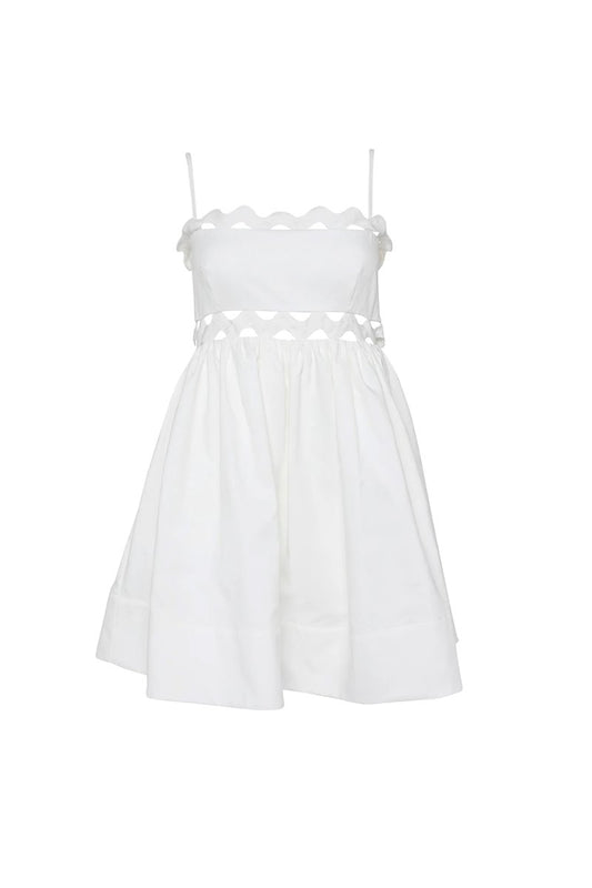 KALINA MINI DRESS-WHITE Mini Dress Clea 