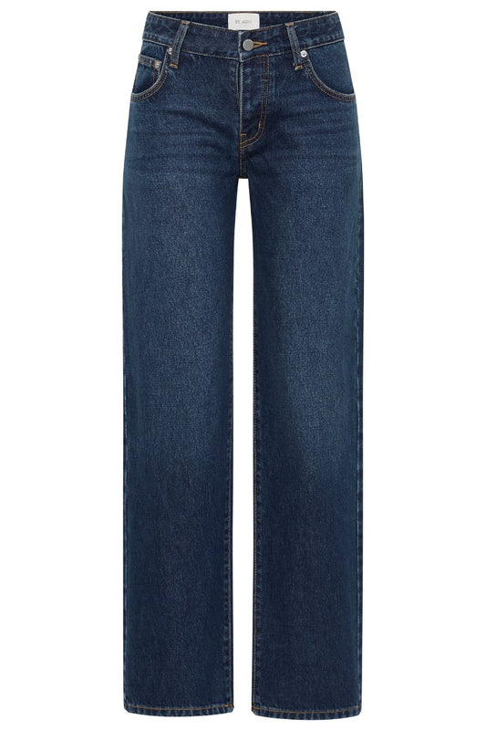 90S LOW RISE JEANS-DARK INDIGO Denim ST AGNI 