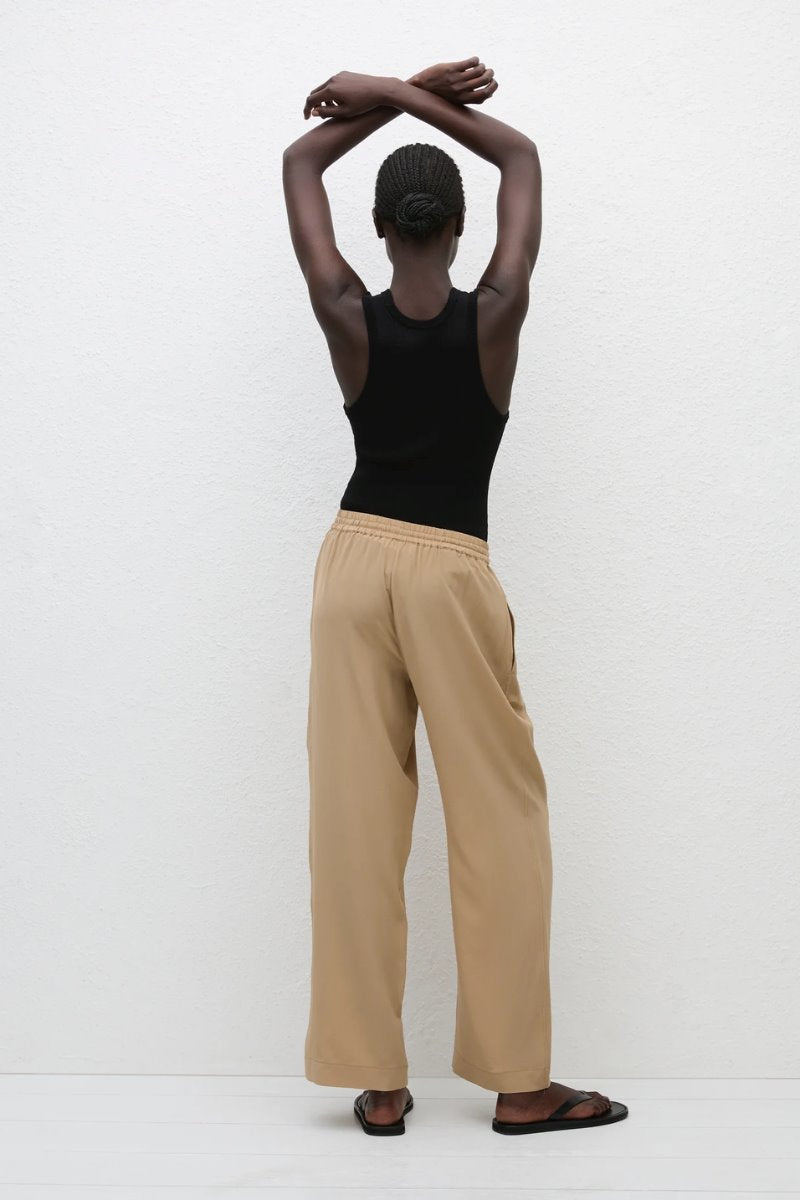 DRAWSTRING TROUSER-STONE Pants Matteau 