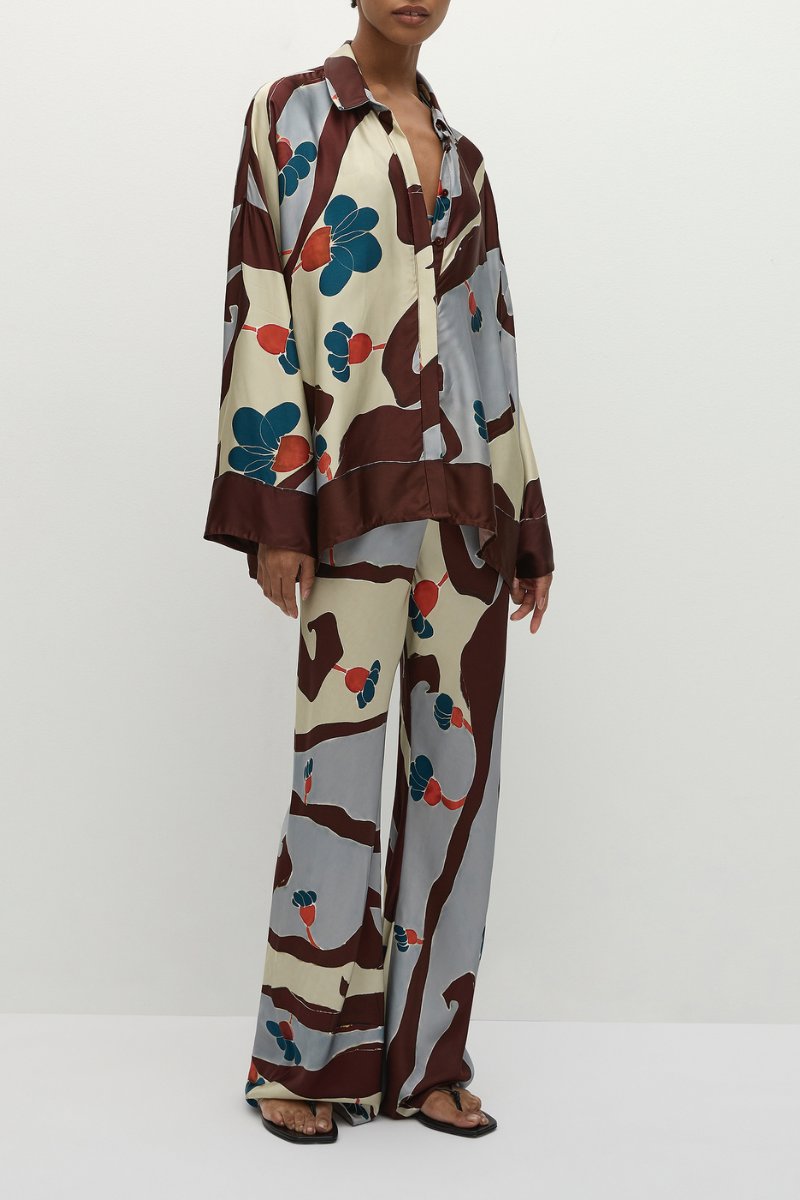 KARYS SHIRT-MANDRAKI FLORAL Tops Faithfull the Brand 