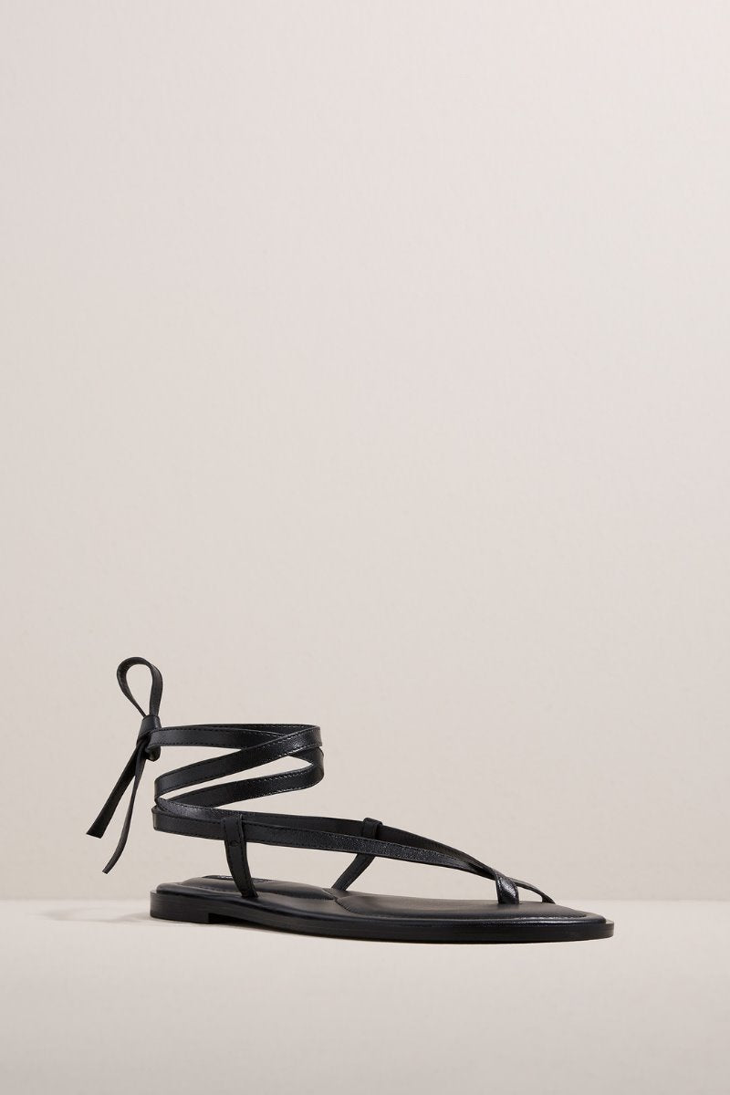 THE ELLIOT SANDAL-BLACK Footwear A.Emery 