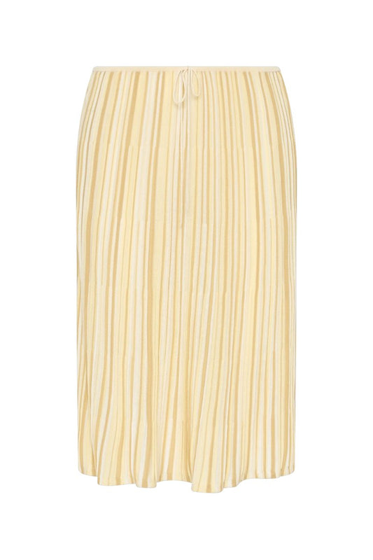CITARA DRAWSTRING SKIRT-BUTTER STRIPE Skirts Faithfull the Brand 
