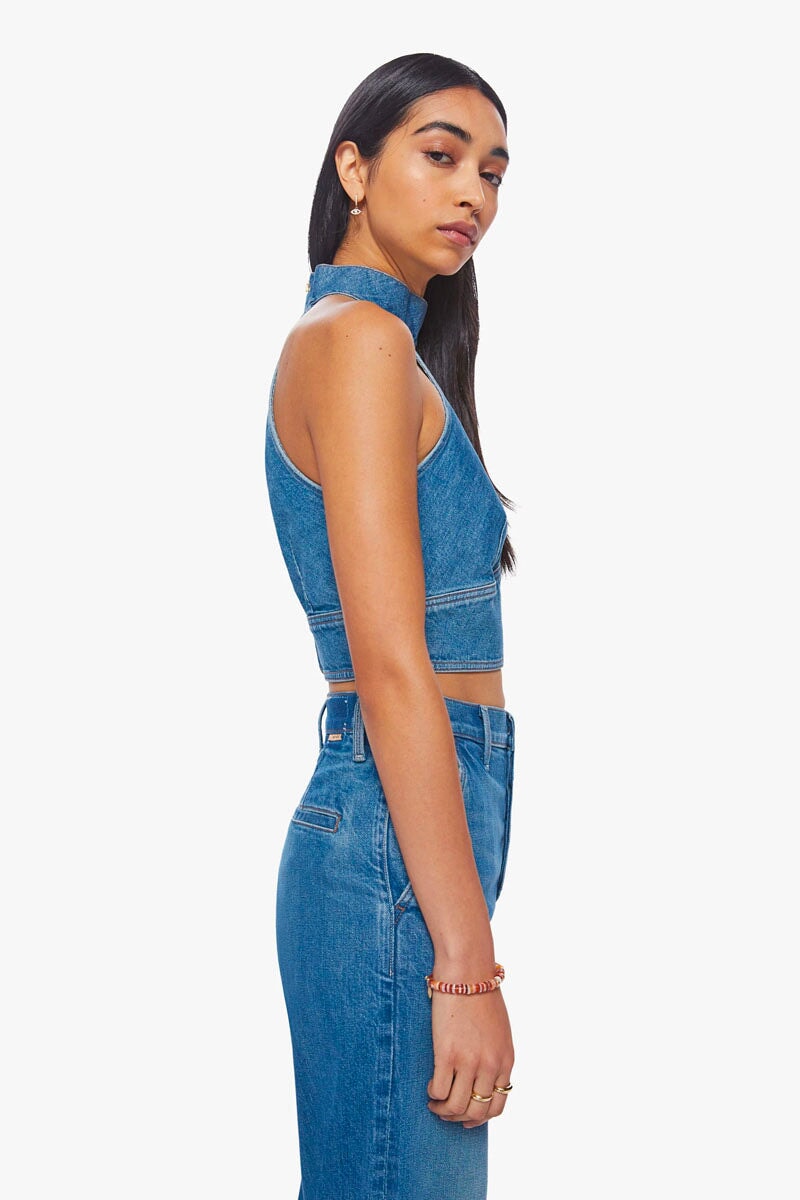 THE NEVER FALTER HALTER TOP-FLASHBACK Tops MOTHER 