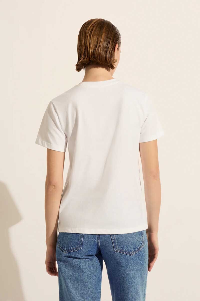 THE GOOD TEE BOYFRIEND-WHITE Tops Outland Denim 