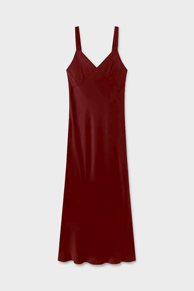DECO RUCHED DRESS-CANYON Midi Dress Silk Laundry 