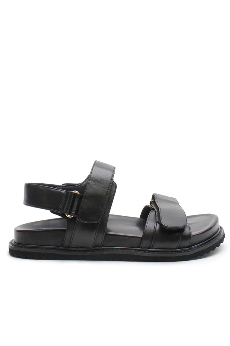 ISLA SANDAL-BLACK Shoes LA TRIBE 36 Black 