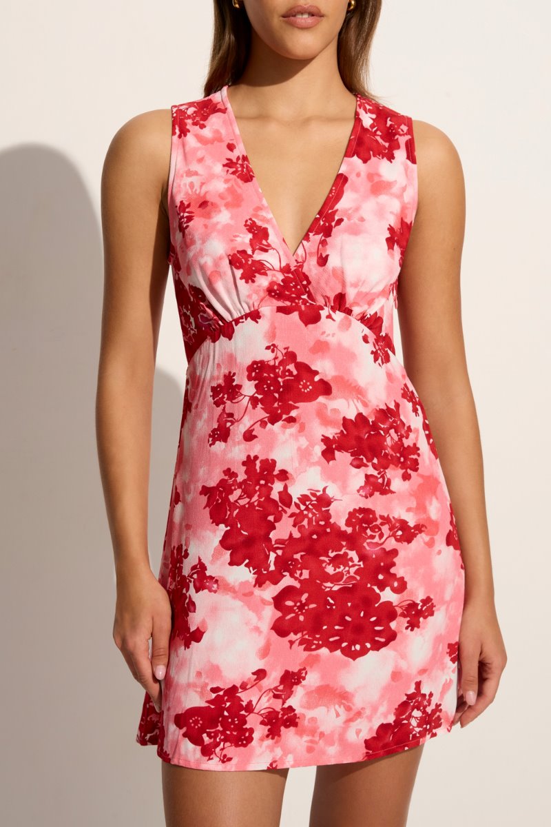 NADJA MINI DRESS-ROSELLA FLORAL Dress Faithfull the Brand XS Rosella Floral 