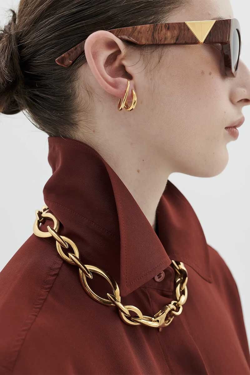 THE ONE NECKLACE-GOLD Jewellery Anna Rossi Jewellery 