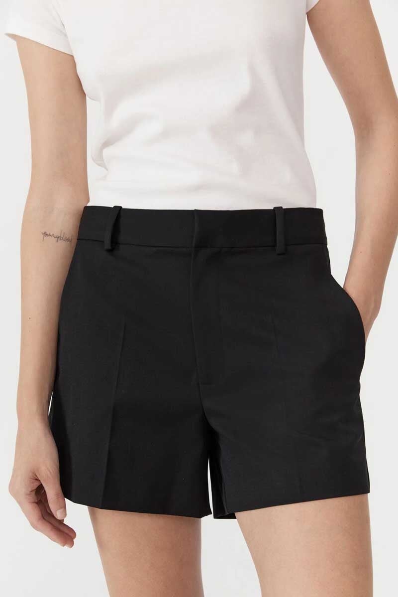 TAILORED SHORTS-BLACK Shorts ST AGNI 