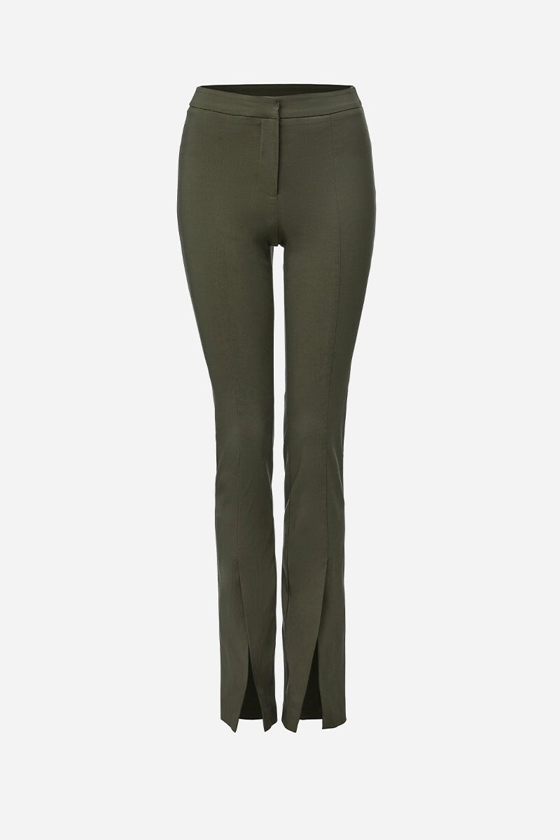 ELK SPLIT PANT-OLIVE Pants Viktoria and Woods 0-0 Olive 