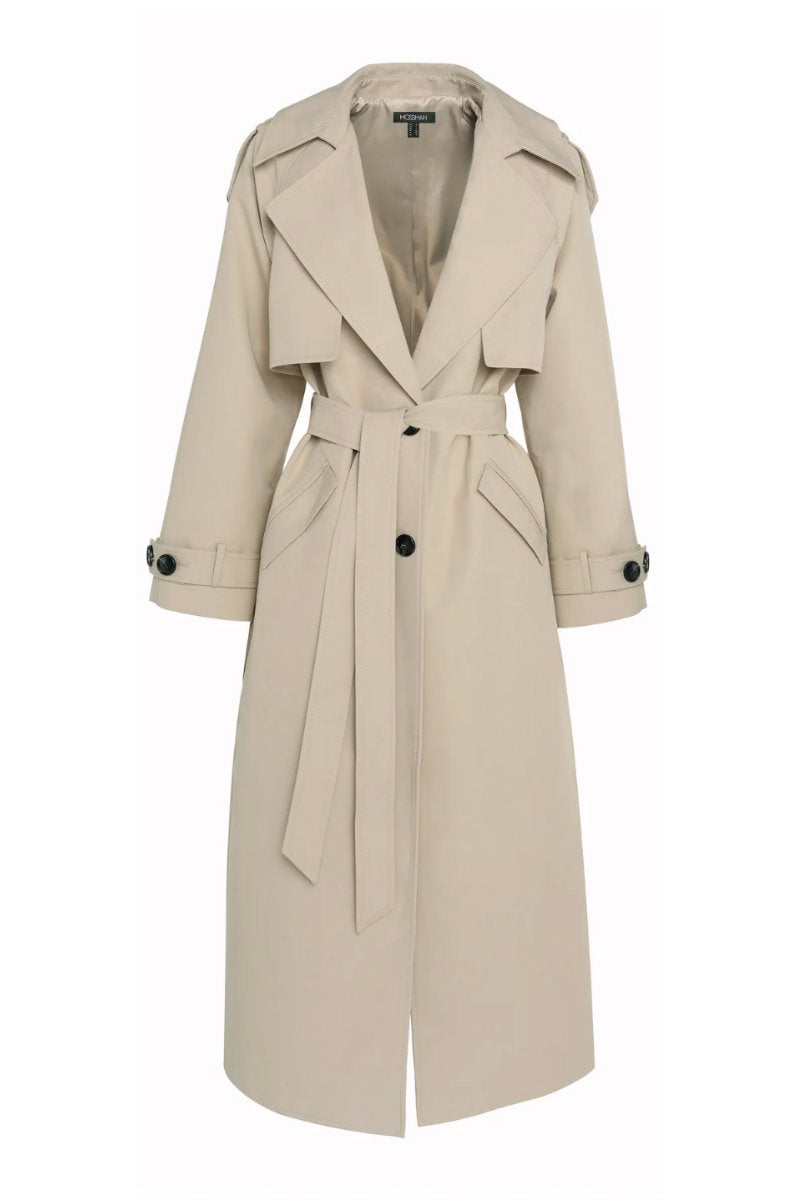 FRANKLIN TRENCH COAT-NATURAL Jackets MOSSMAN 