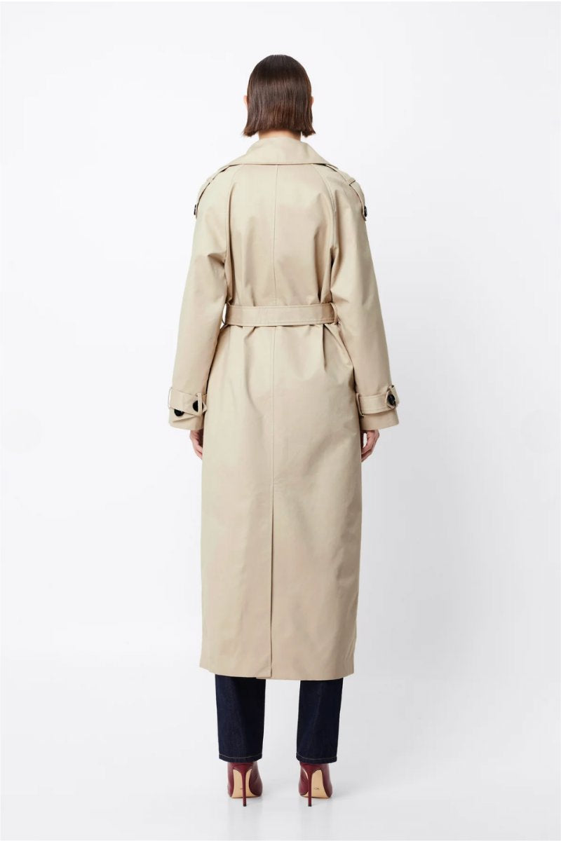 FRANKLIN TRENCH COAT-NATURAL Jackets MOSSMAN 