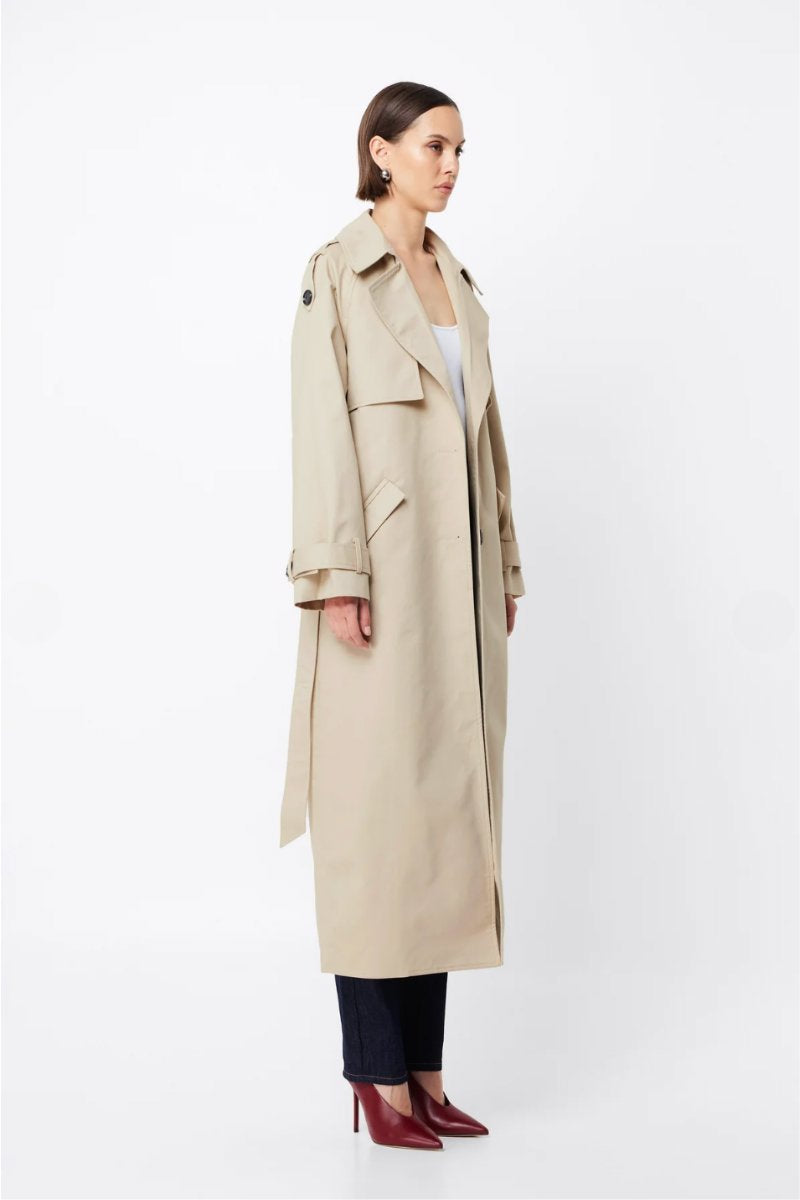 FRANKLIN TRENCH COAT-NATURAL Jackets MOSSMAN 