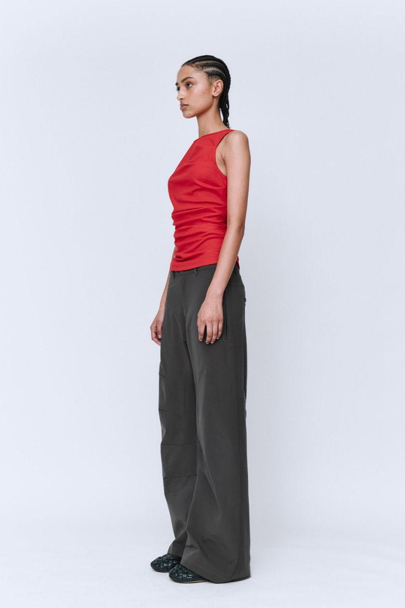 EMMA TANK-RED Tops Wynn Hamlyn 