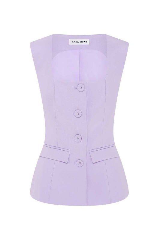 ANTONELLA TOP-LILAC Tops Anna Quan 4 Lilac 