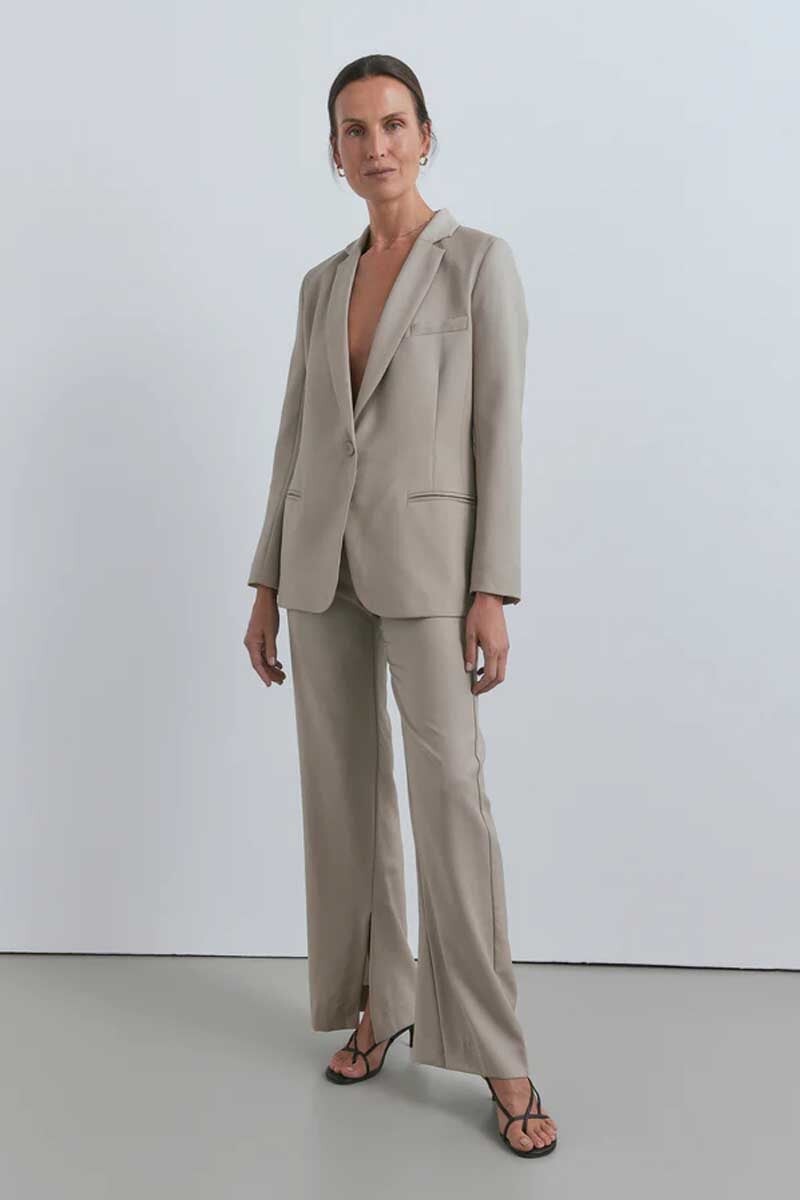 HYDE WOOL PANT-TAUPE Pants Viktoria and Woods 