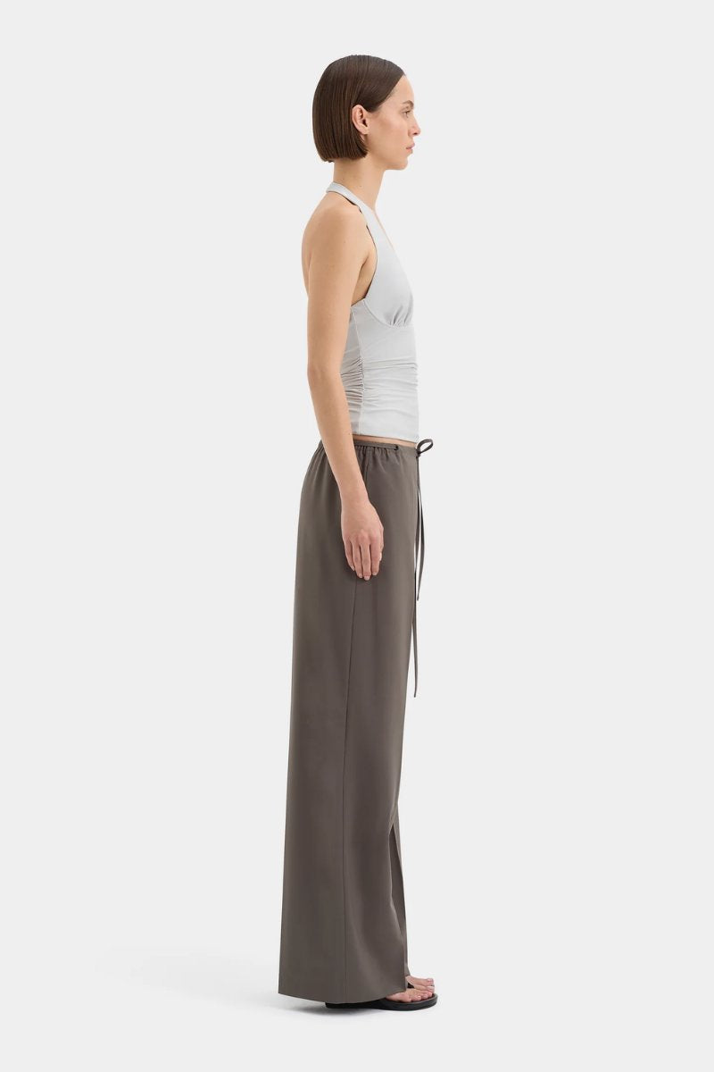 ELM HALTER TOP-GREY BLUE Tops SIR. 