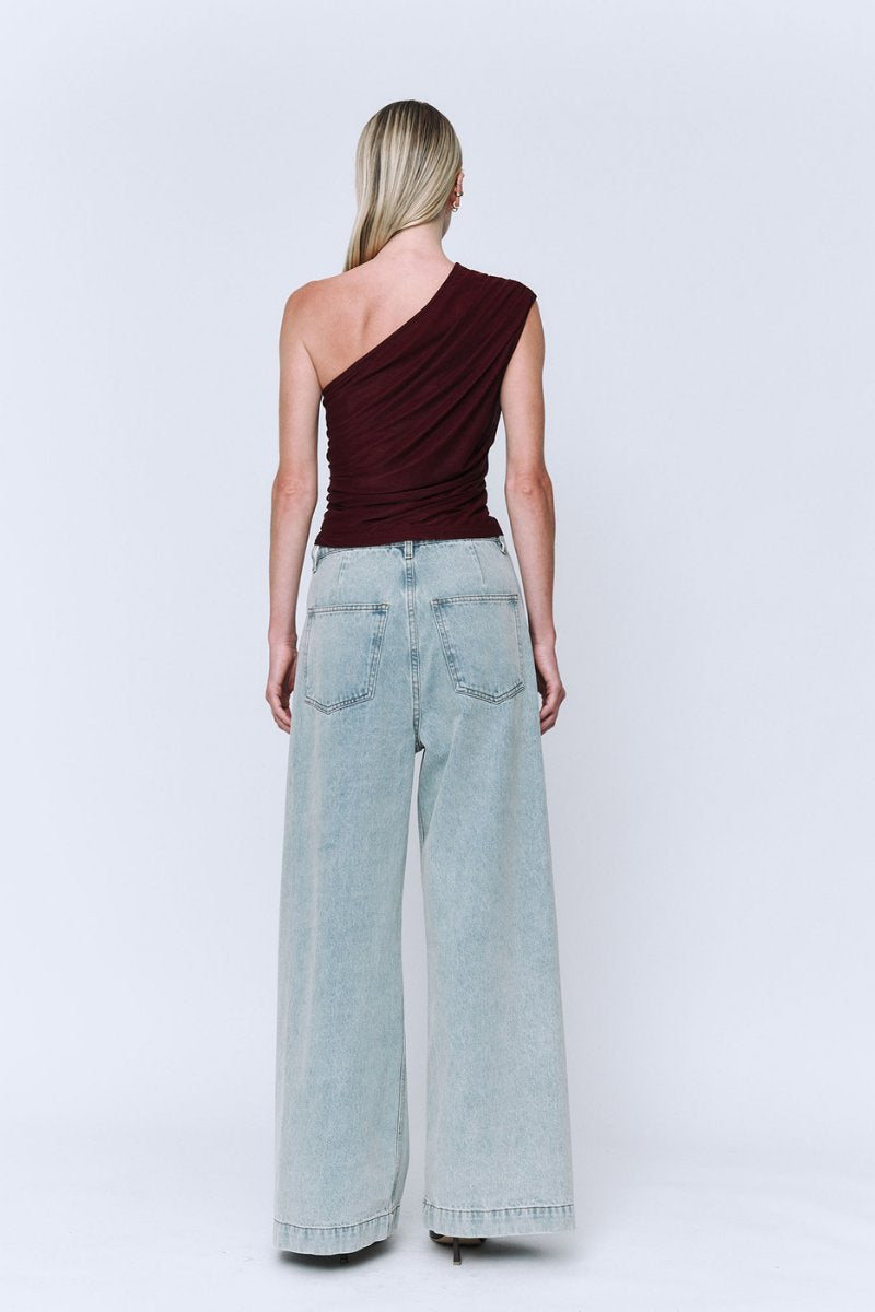 EVA TOP-PLUM Tops Wynn Hamlyn 