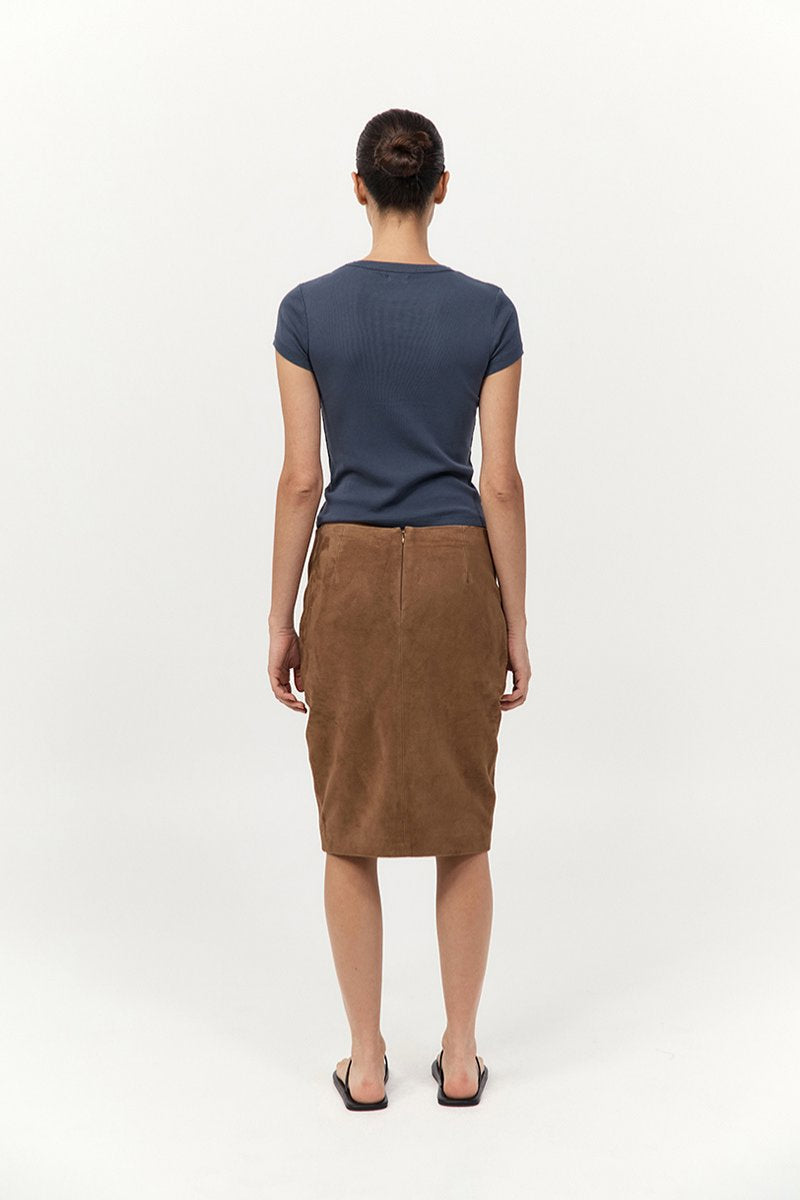 ORGANIC COTTON BABY TEE-STORM Tops ST AGNI 