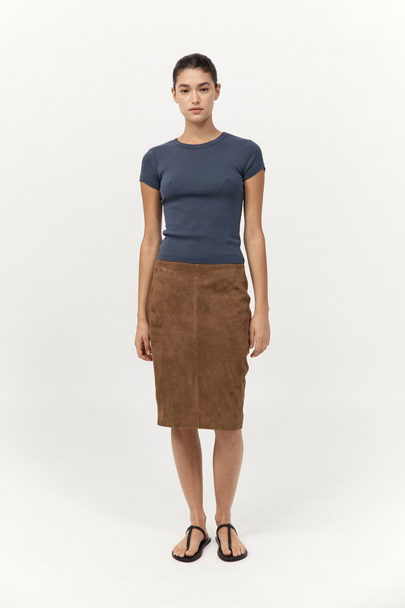 ORGANIC COTTON BABY TEE-STORM Tops ST AGNI 