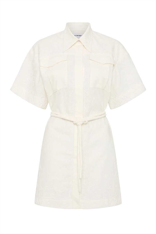 COBIE UTILITY DRESS-PEARL Dress ANTIPODEAN 