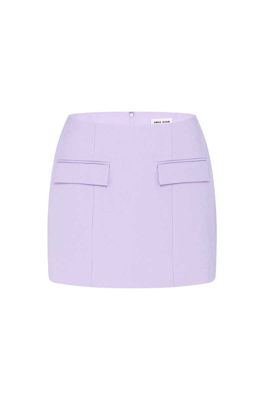 QUINN SKIRT-LILAC Skirts Anna Quan 4 Lilac 