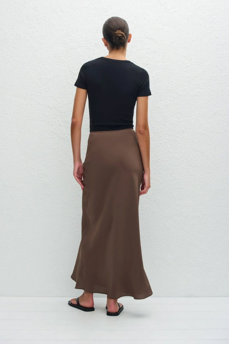 BIAS ELASTIC SKIRT-TRUFFLE Skirts Matteau 