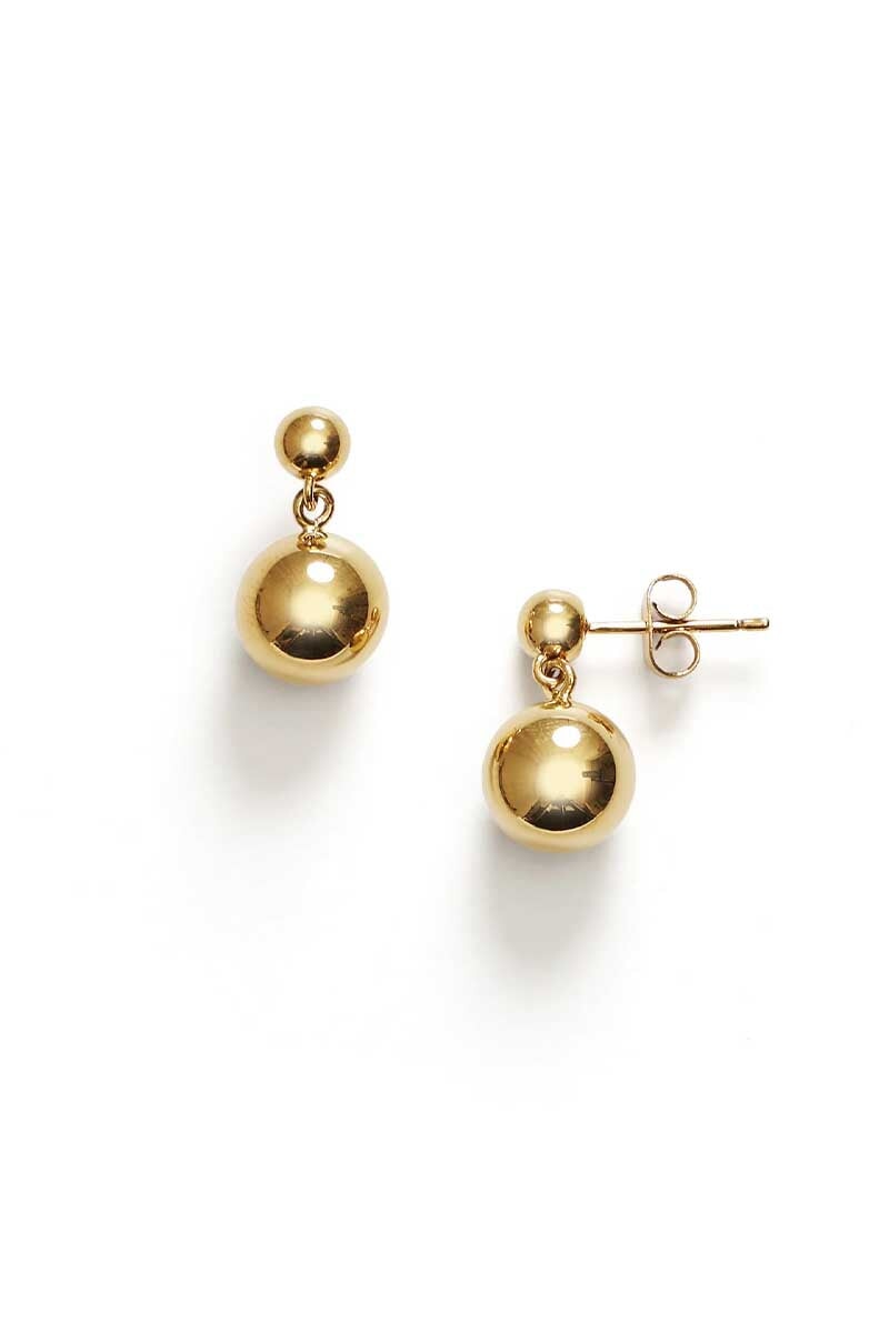 DROPS OF GOLD EARRING-GOLD Jewellery Anni Lu Uni Gold 