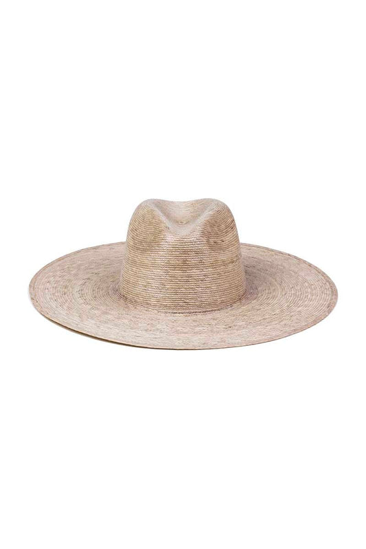 PALMA WIDE FEDORA-STRAW NATURAL Hats Lack of Color SM Straw Natural 