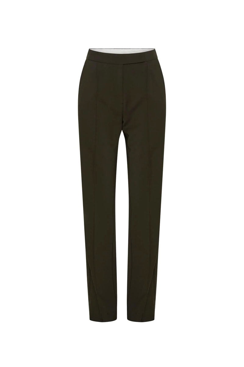 BRYN HIGH WAISTED PANT-EVERGREEN Pants Camilla and Marc 6 Evergreen 