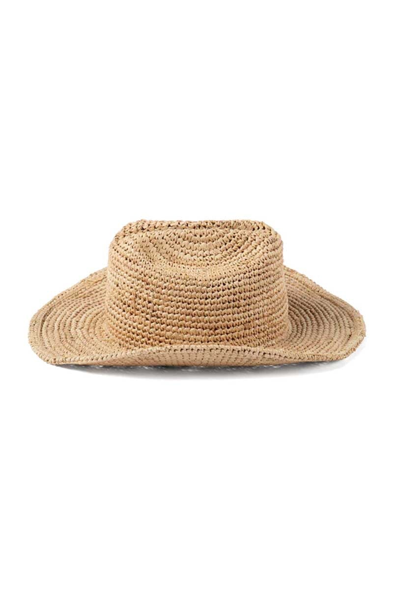 RAFFIA COWBOY-NATURAL Hats Lack of Color 