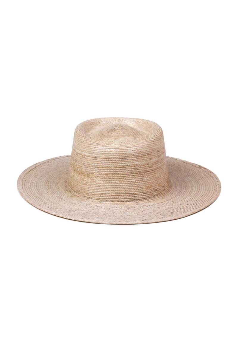 PALMA BOATER-STRAW NATURAL Hats Lack of Color 