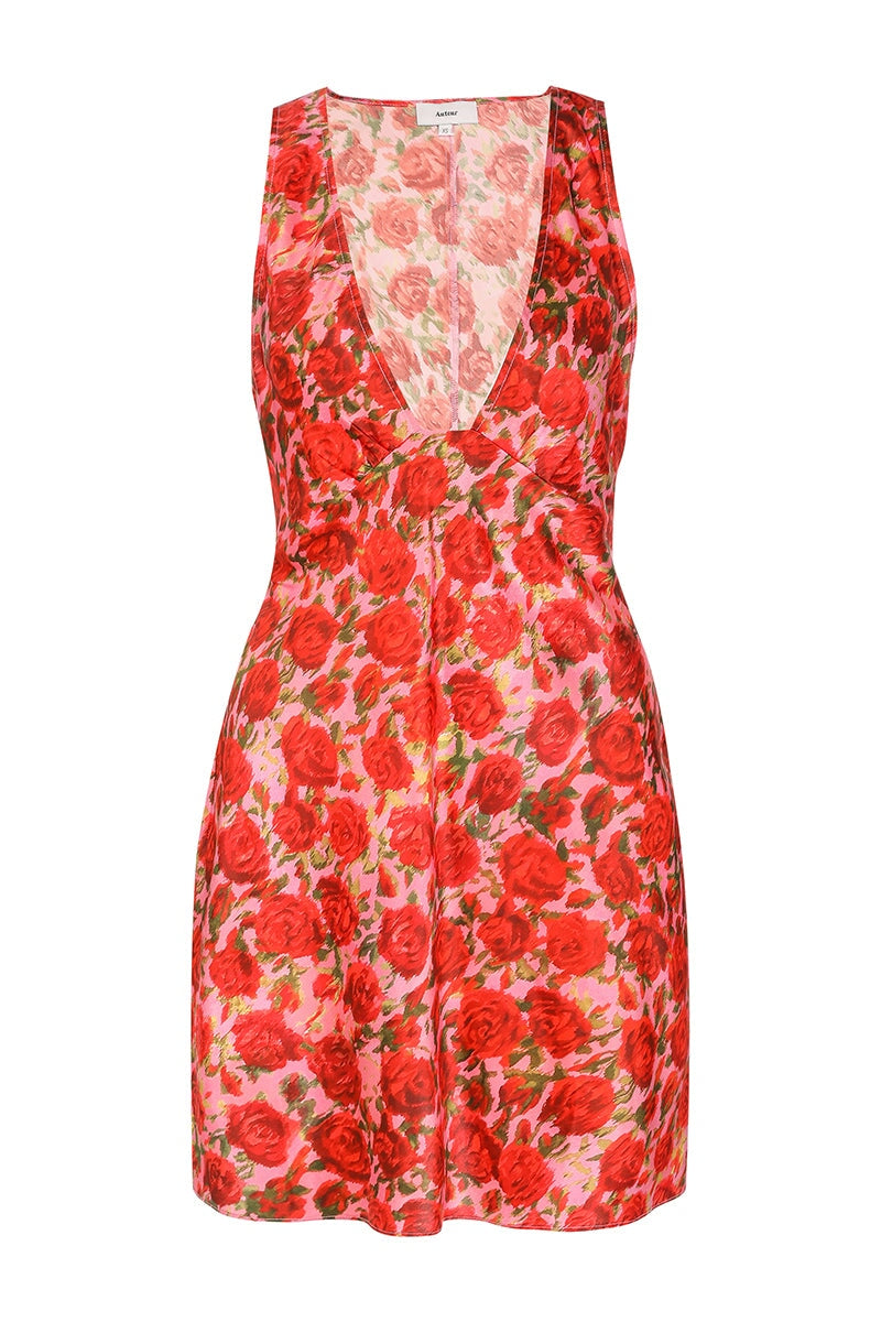 LILA DRESS-ROSE PRINT Dress Auteur XXS Rose Print 