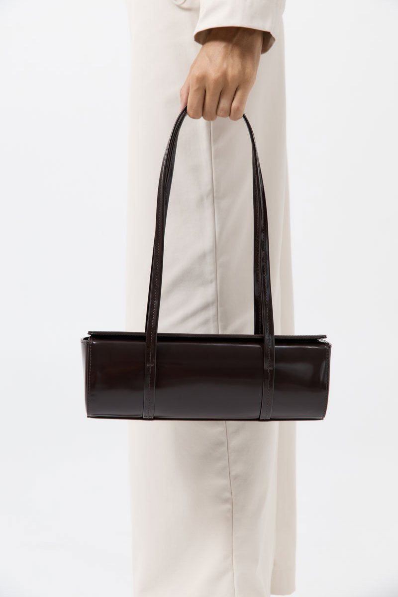 BAGUETTE BAG-COFFEE Handbags ST AGNI 