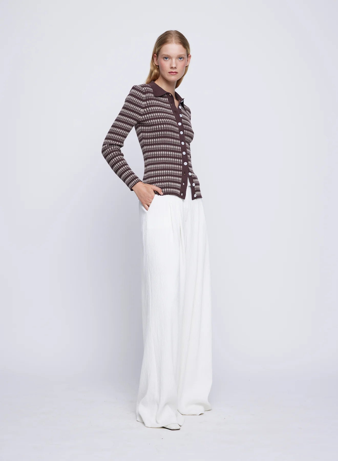 ASHLEN TOP-TIRAMISU Tops Anna Quan 