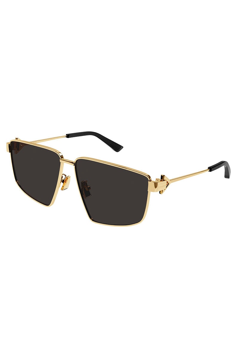 BV1223S002-GOLD Sunglasses Bottega Veneta L Gold 